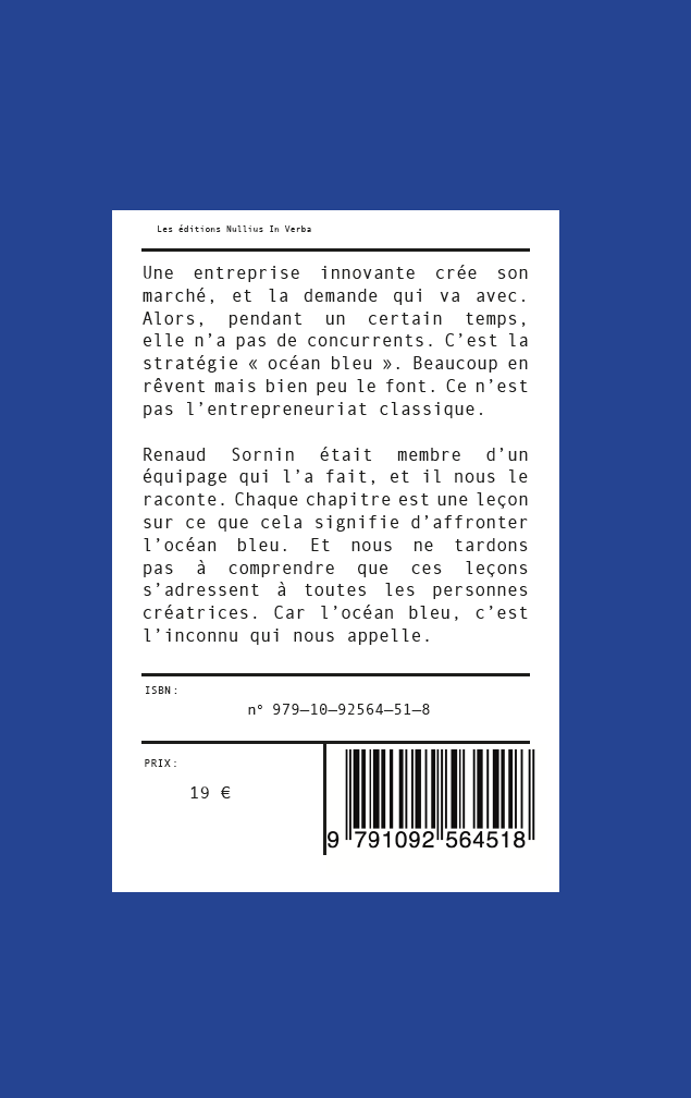 Entreprendre en océan bleu