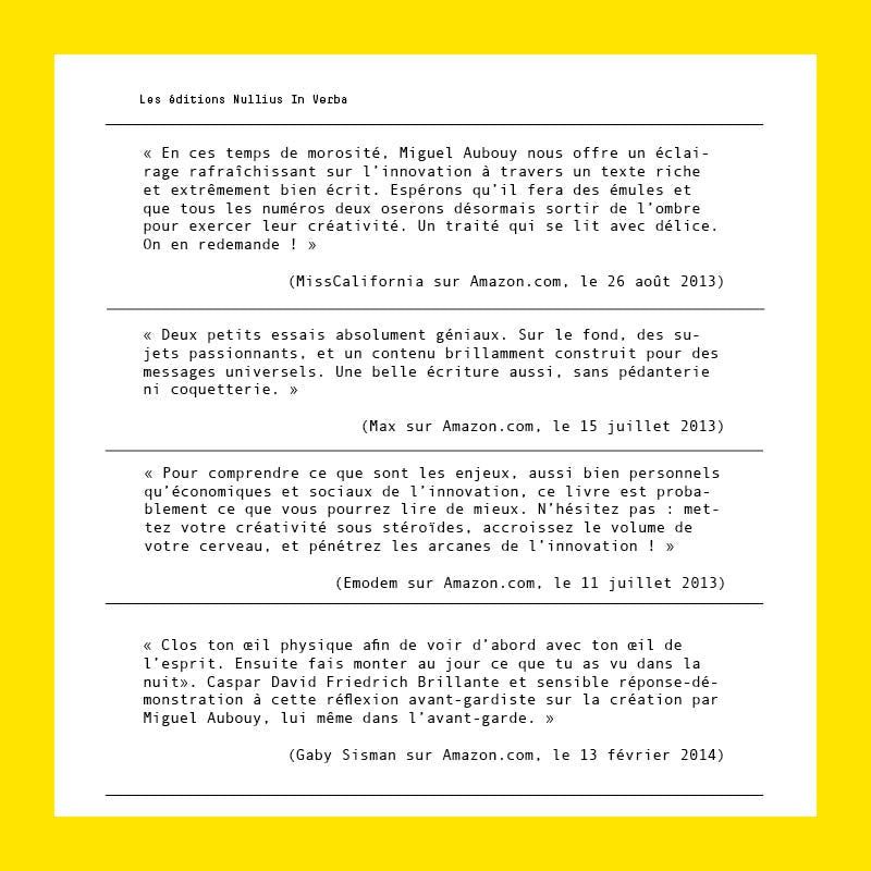 Un florilège de commentaires de liseurs et de liseuses.