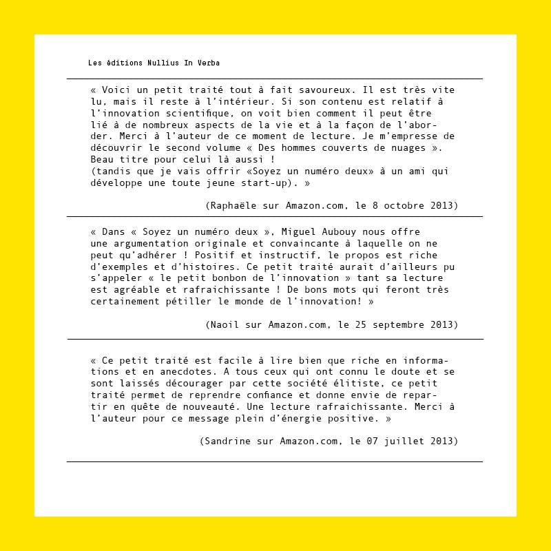 Un florilège de commentaires de liseurs et de liseuses.