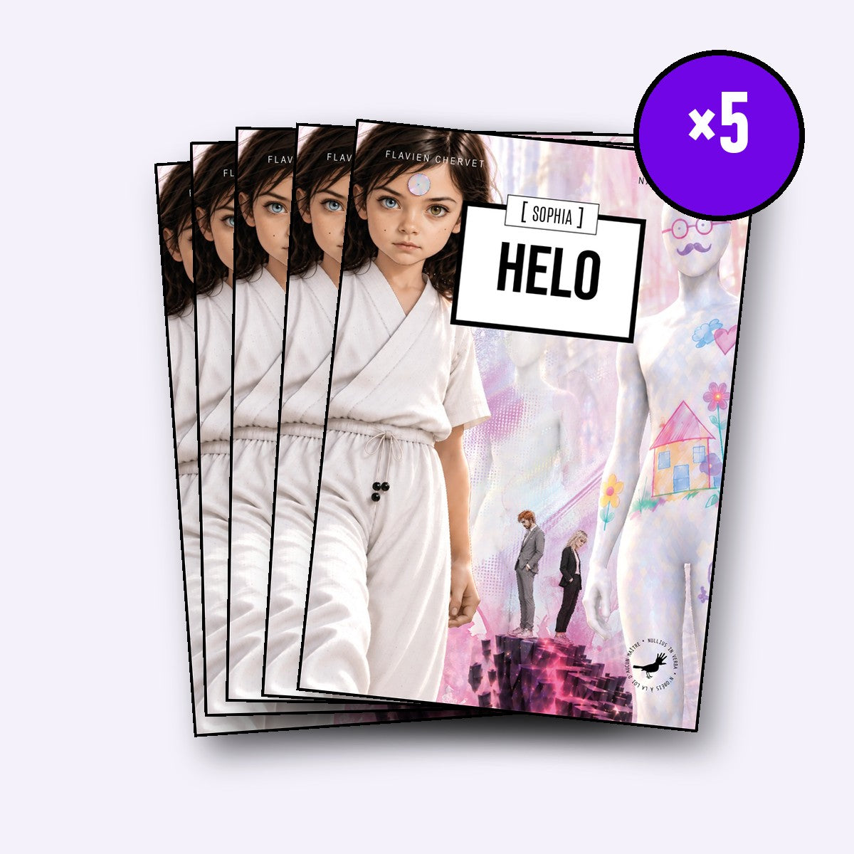 HELO tome 2, pack Cinquo