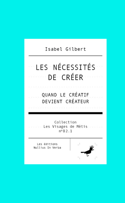 Les nécessités de créer - Sortie le 15 juin 2026 !